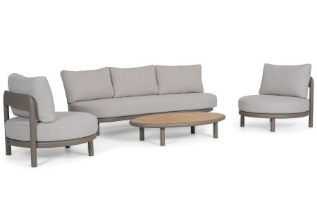 Santika Wave stoel-bank loungeset 4-delig