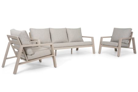 Lifestyle Melone stoel-bank loungeset 3-delig