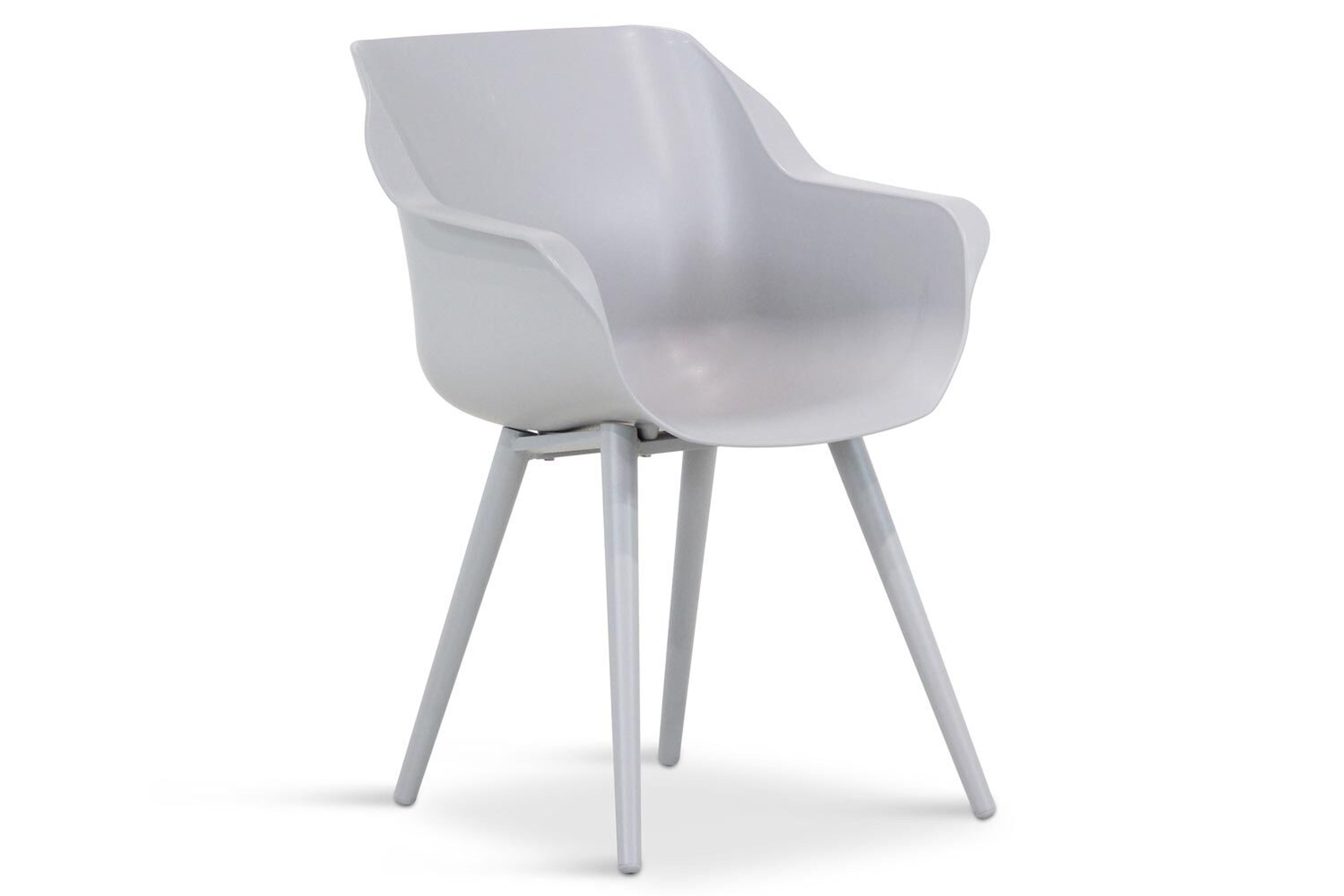 Hartman Sophie studio dining tuinstoel misty grey - met gratis zitkussen