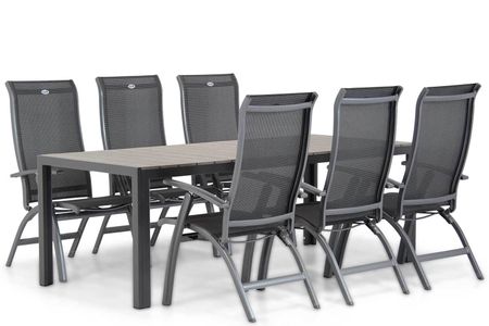 Hartman Summerland/Young 217 cm dining tuinset 7-delig