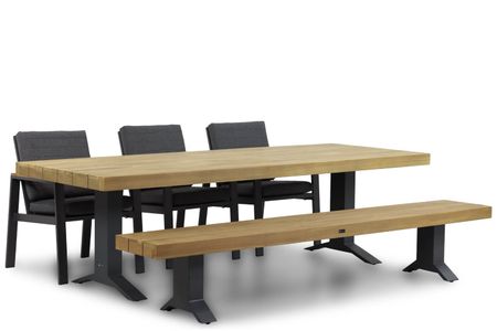 Lifestyle Marietta/Superior 260 cm dining tuinset 5-delig