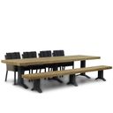 Garden Collections Oxbow/Superior 330 cm dining tuinset 6-delig thumbnail