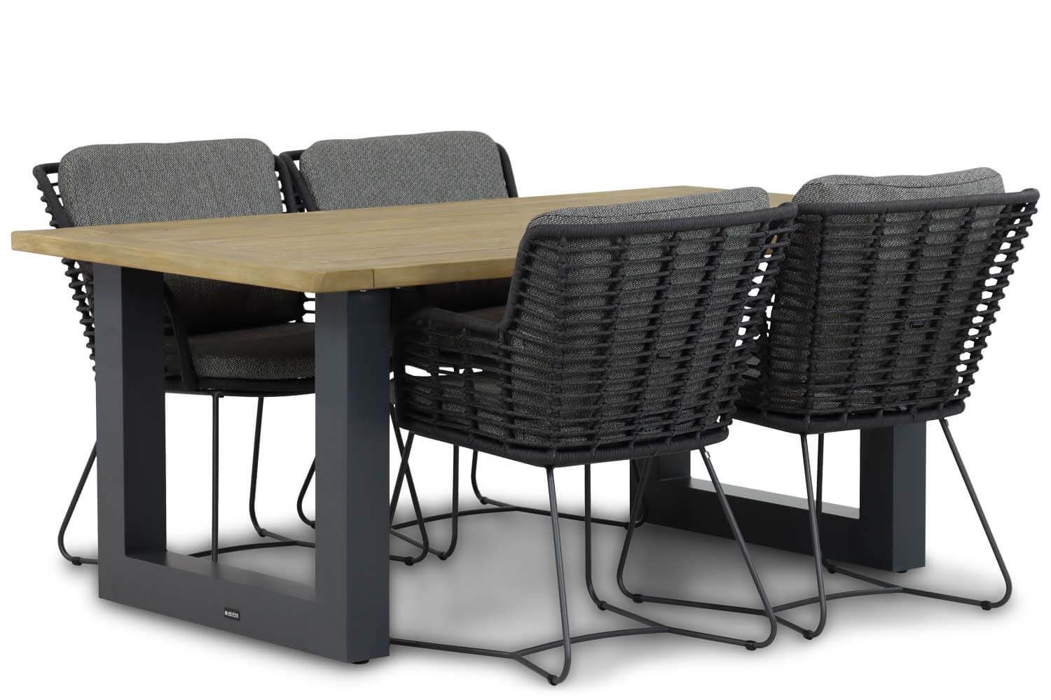 4 Seasons Outdoor Fabrice/Talai 180 cm dining tuinset 5-delig thumbnail