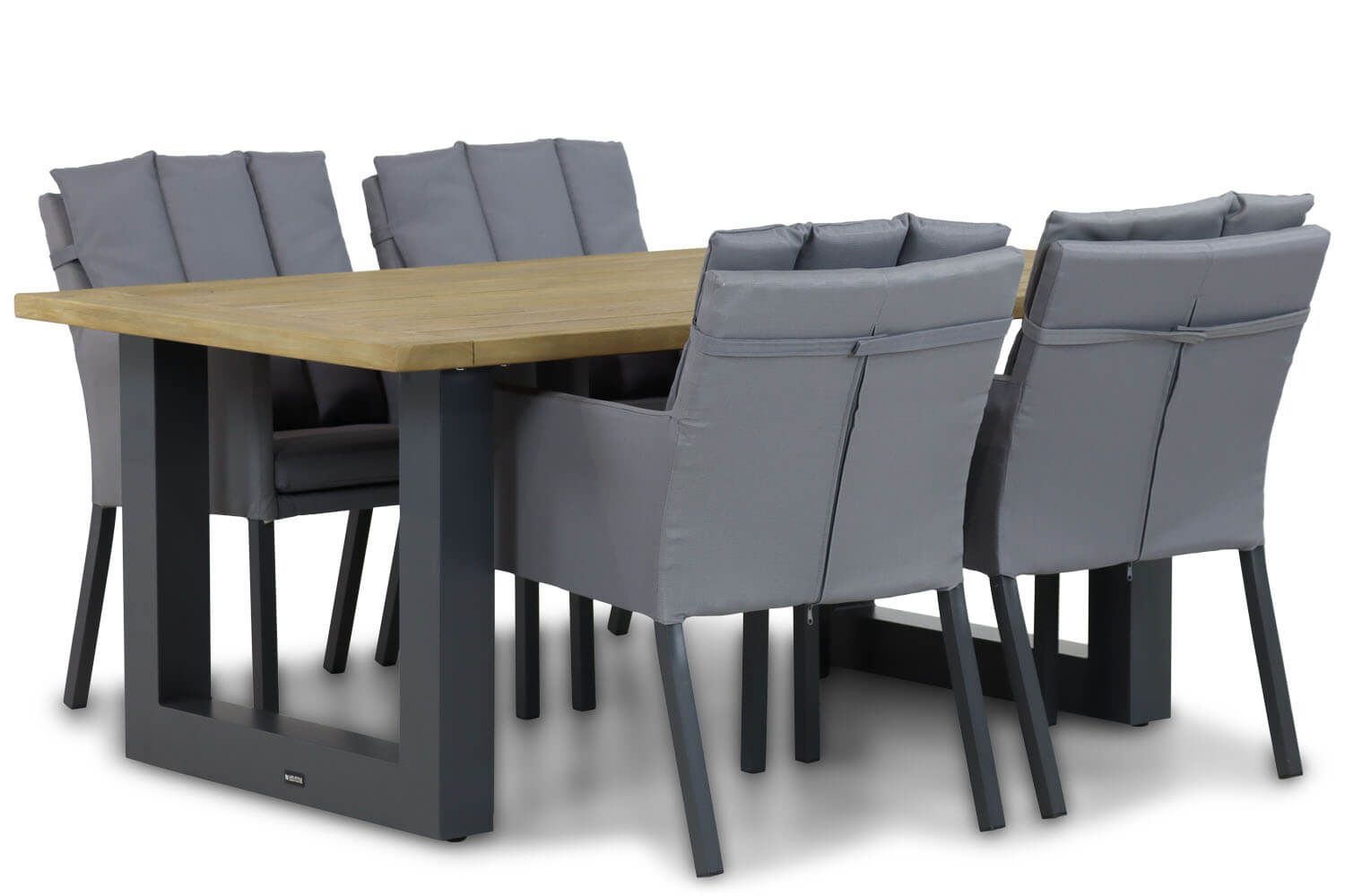 Lifestyle Parma/Talai 180 cm dining tuinset 5-delig thumbnail