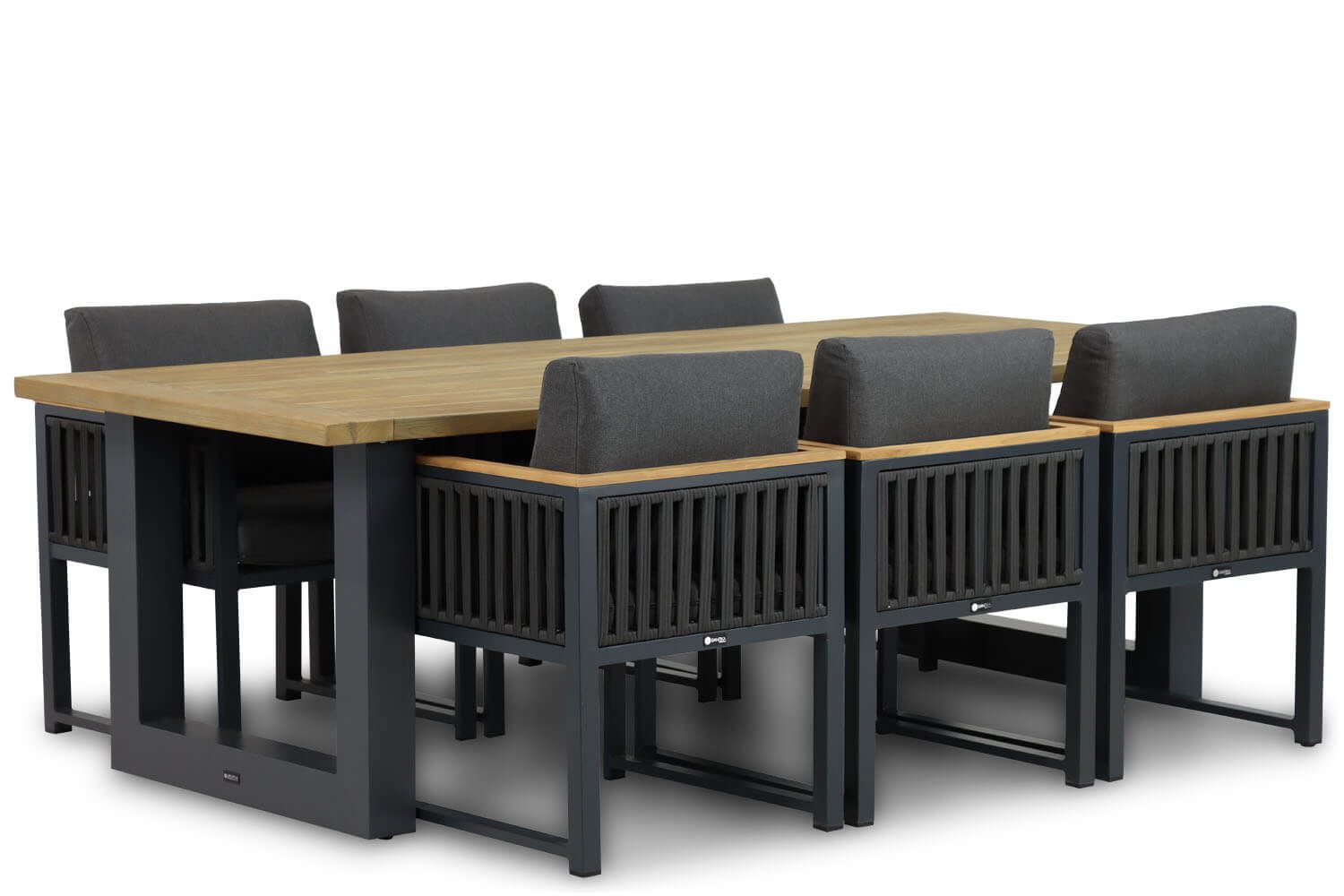 Santika Shadow/Talai 240 cm dining tuinset 7-delig
