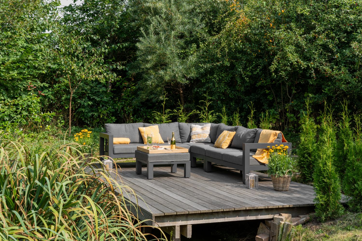 Lifestyle Talai hoek loungeset 3-delig thumbnail