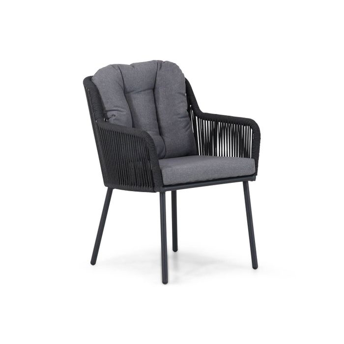 Santika Tendenza/Matale 125 cm rond dining tuinset 5-delig