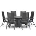 Lifestyle Tirana/Graniet 140 cm rond dining tuinset 7-delig thumbnail