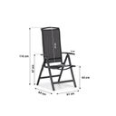 Lifestyle Tirana/Valley 180 cm dining tuinset 5-delig thumbnail