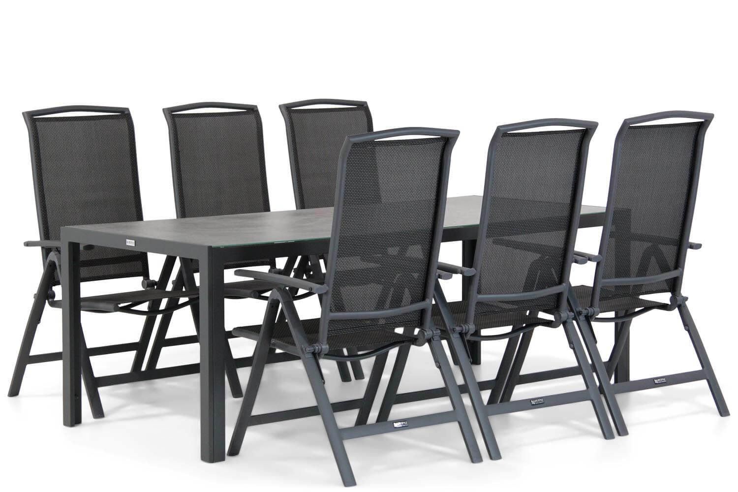 Lifestyle Tirana/Varano 210 cm dining tuinset 7-delig thumbnail