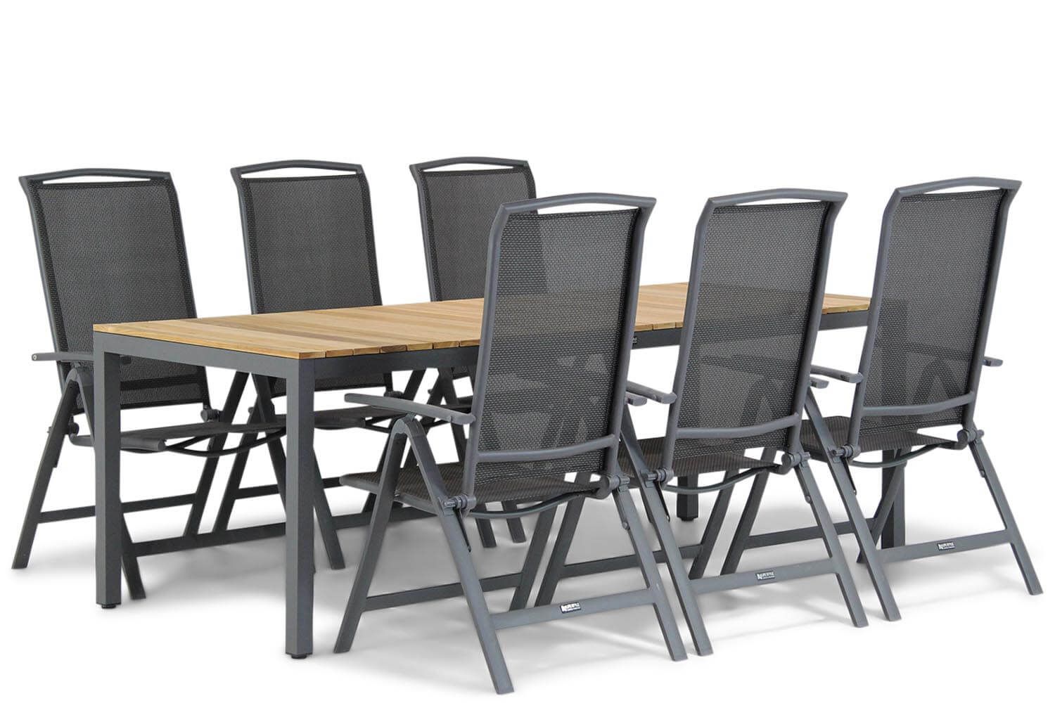 Lifestyle Tirana/Mazzarino 220 cm dining tuinset 7-delig thumbnail
