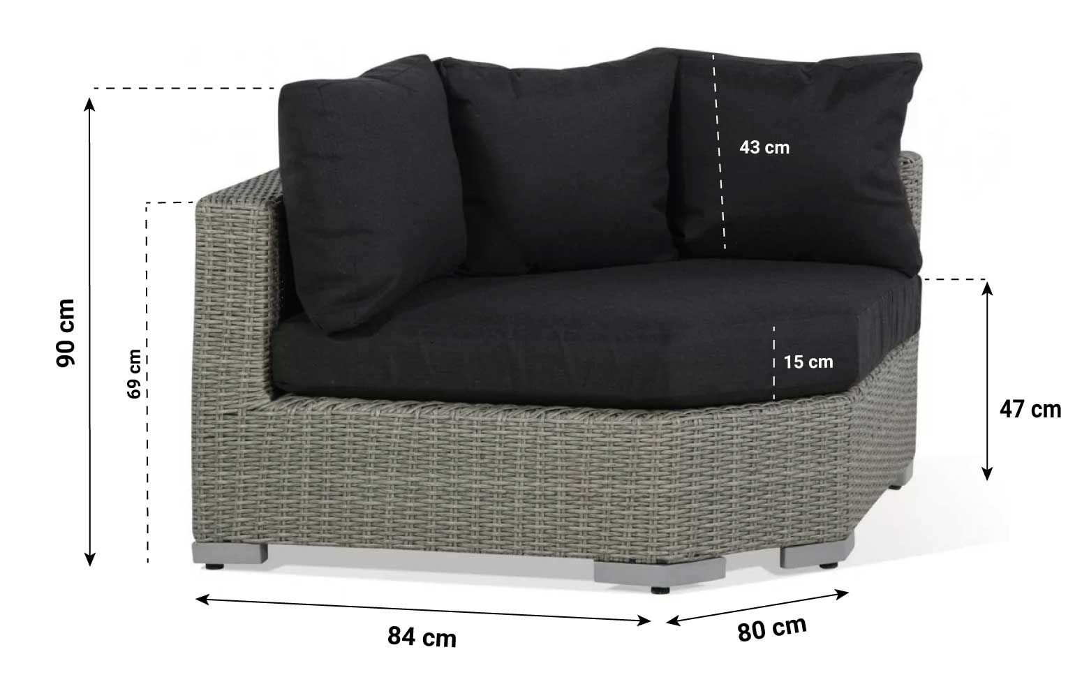 Garden Collections Toronto hoek module XL