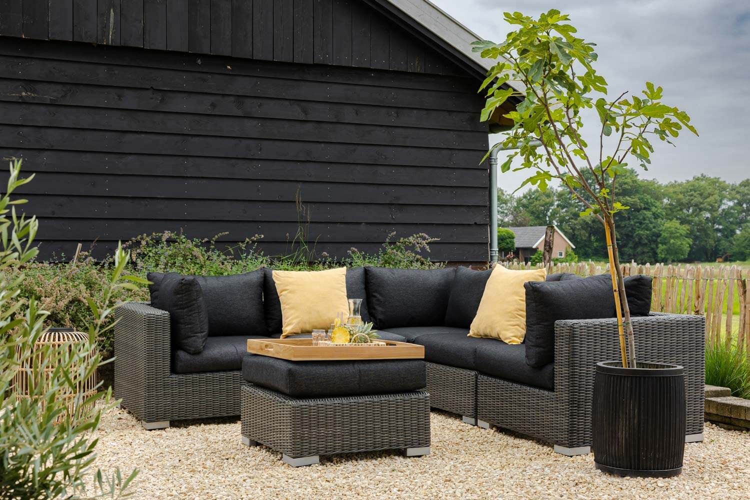 Garden Collections Brighton dienblad 70 x 70 cm