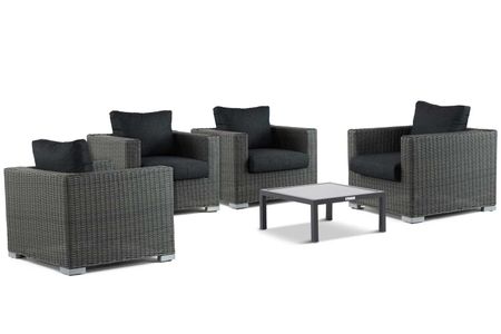 Garden Collections Toronto/Arenas stoel loungeset 5-delig