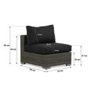 Garden Collections Toronto loungeset U-vorm 8-delig thumbnail