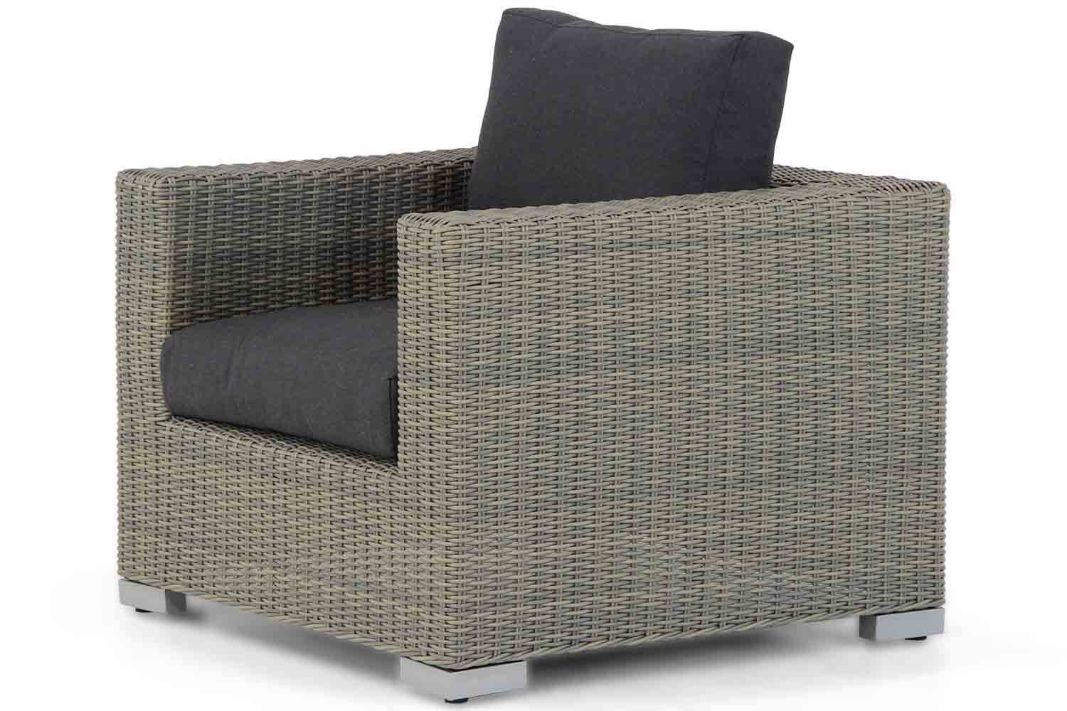 Garden Collections Toronto/Brighton 140 cm stoel-bank loungeset 6-delig thumbnail