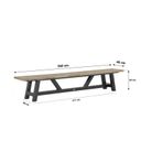 Garden Collections Oxbow/Trente 260 cm dining tuinset 5-delig thumbnail