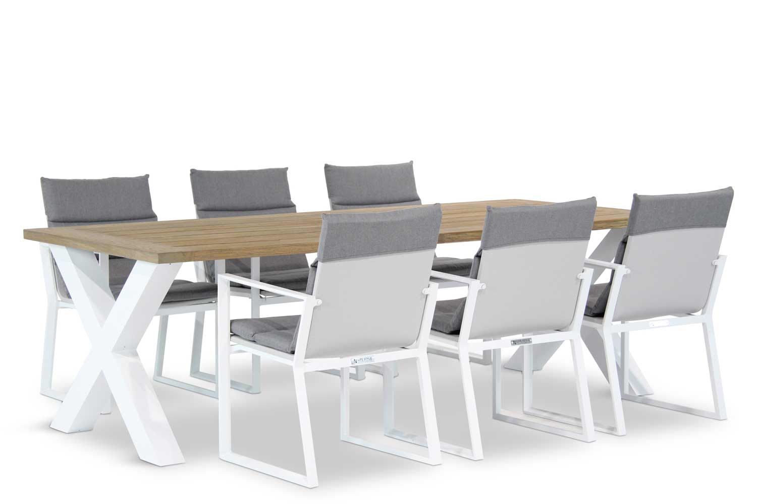 Lifestyle Treviso/Cardiff 240 cm dining tuinset 7-delig thumbnail
