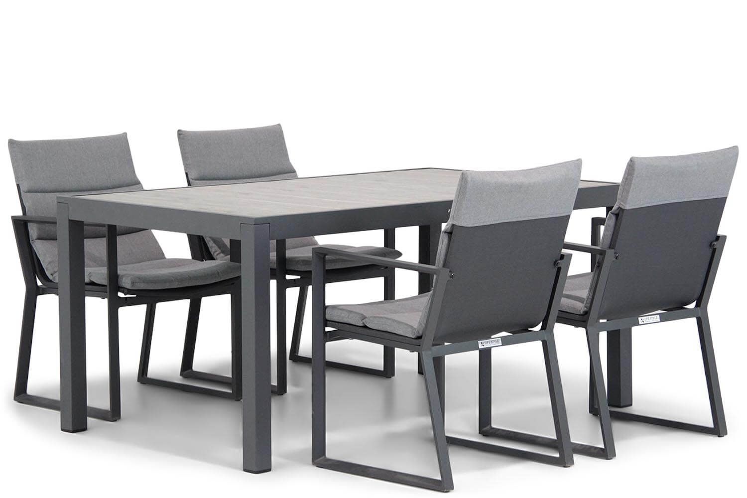Lifestyle Treviso/Residence 164 cm dining tuinset 5-delig thumbnail