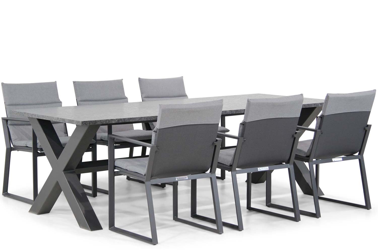 Lifestyle Treviso/Calgary 240 cm dining tuinset 7-delig  thumbnail
