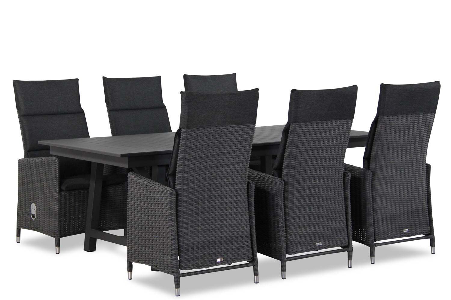 Garden Collections Madera/General 217/277 cm dining tuinset 7-delig thumbnail