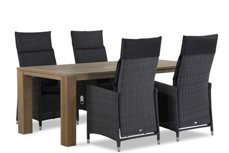 Garden Collections Madera/Brighton 200 cm dining tuinset 5-delig