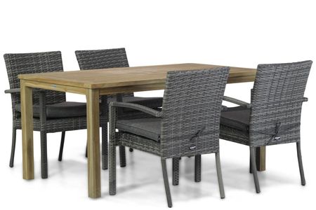Domani Albergo/Weston 160 cm dining tuinset 5-delig