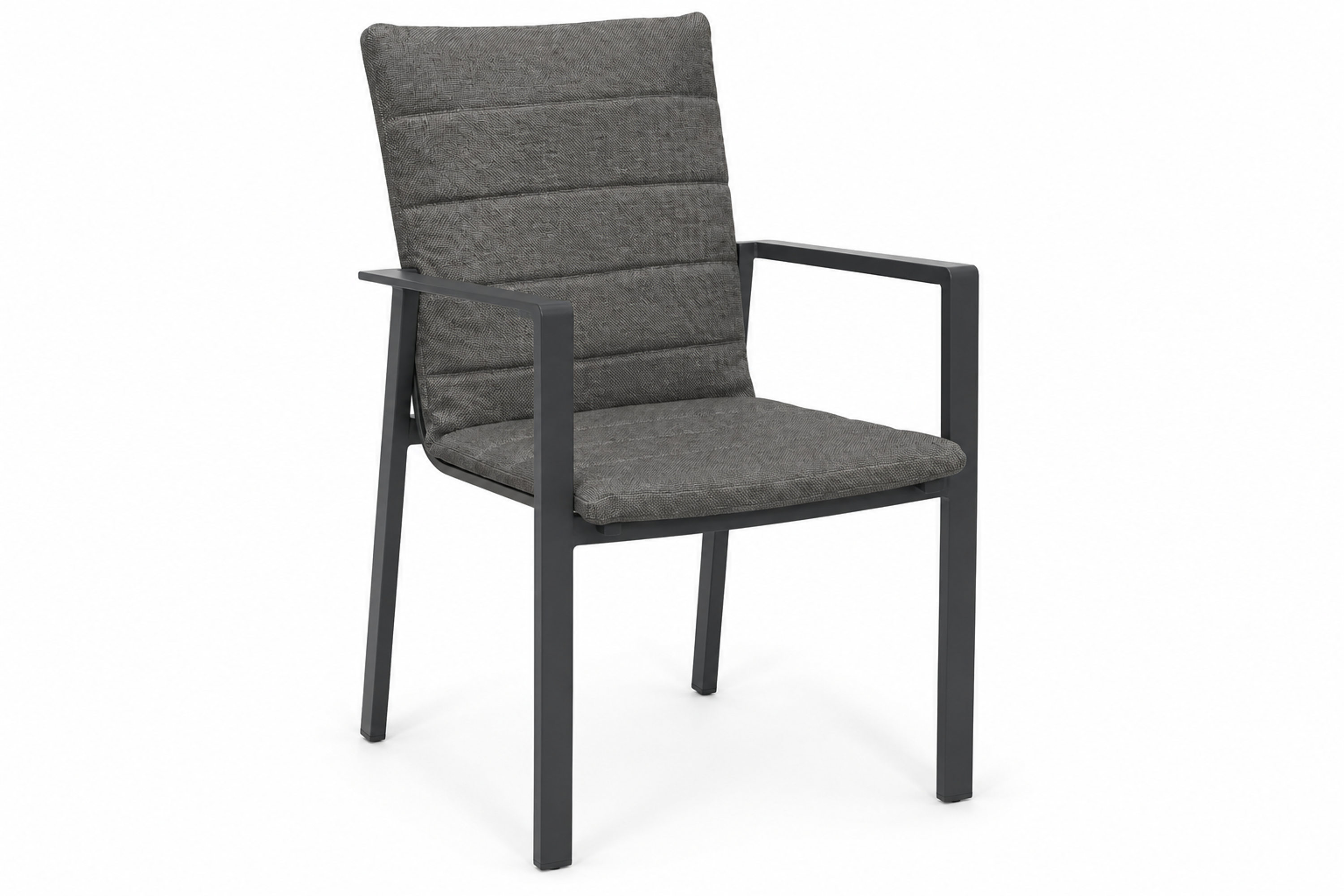 Lifestyle Timo dining tuinstoel antraciet/dark grey