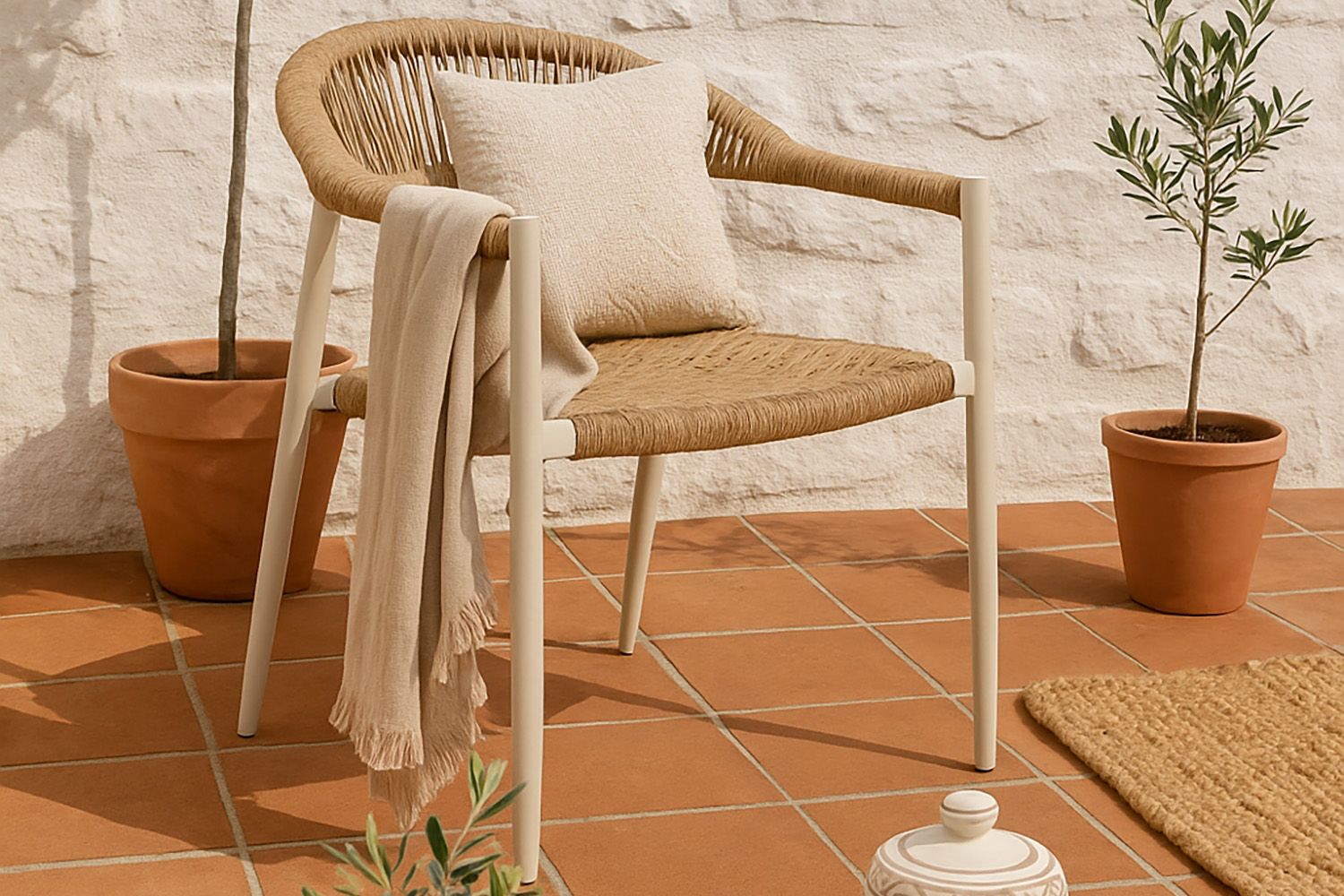 De Laan Granada/Weston 210 cm dining tuinset 7-delig thumbnail
