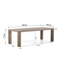 Lifestyle Dallas/Brighton 240 cm dining tuinset 7-delig thumbnail