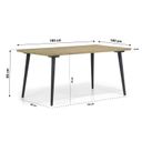 Lifestyle Nice/Montana 180 cm dining tuinset 5-delig thumbnail