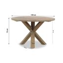 Coco Penya/Sand City 120 cm dining tuinset 5-delig thumbnail