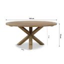 Coco Penya/Sand City 160 cm dining tuinset 7-delig thumbnail