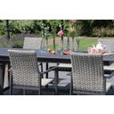 Lifestyle Upton/Graniet 300 cm dining tuinset 9-delig stapelbaar thumbnail