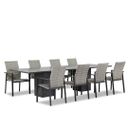 Lifestyle Upton/Graniet 300 cm dining tuinset 9-delig stapelbaar thumbnail