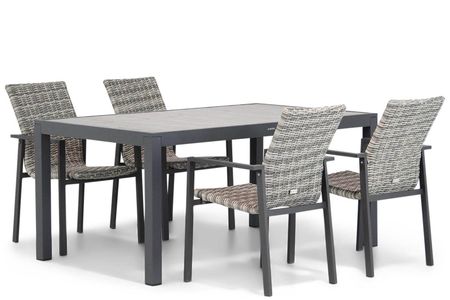 Lifestyle Upton/Residence 164 cm dining tuinset 5-delig