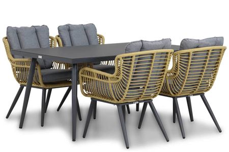 Coco Azzano/Valencia 170 cm dining tuinset 5-delig