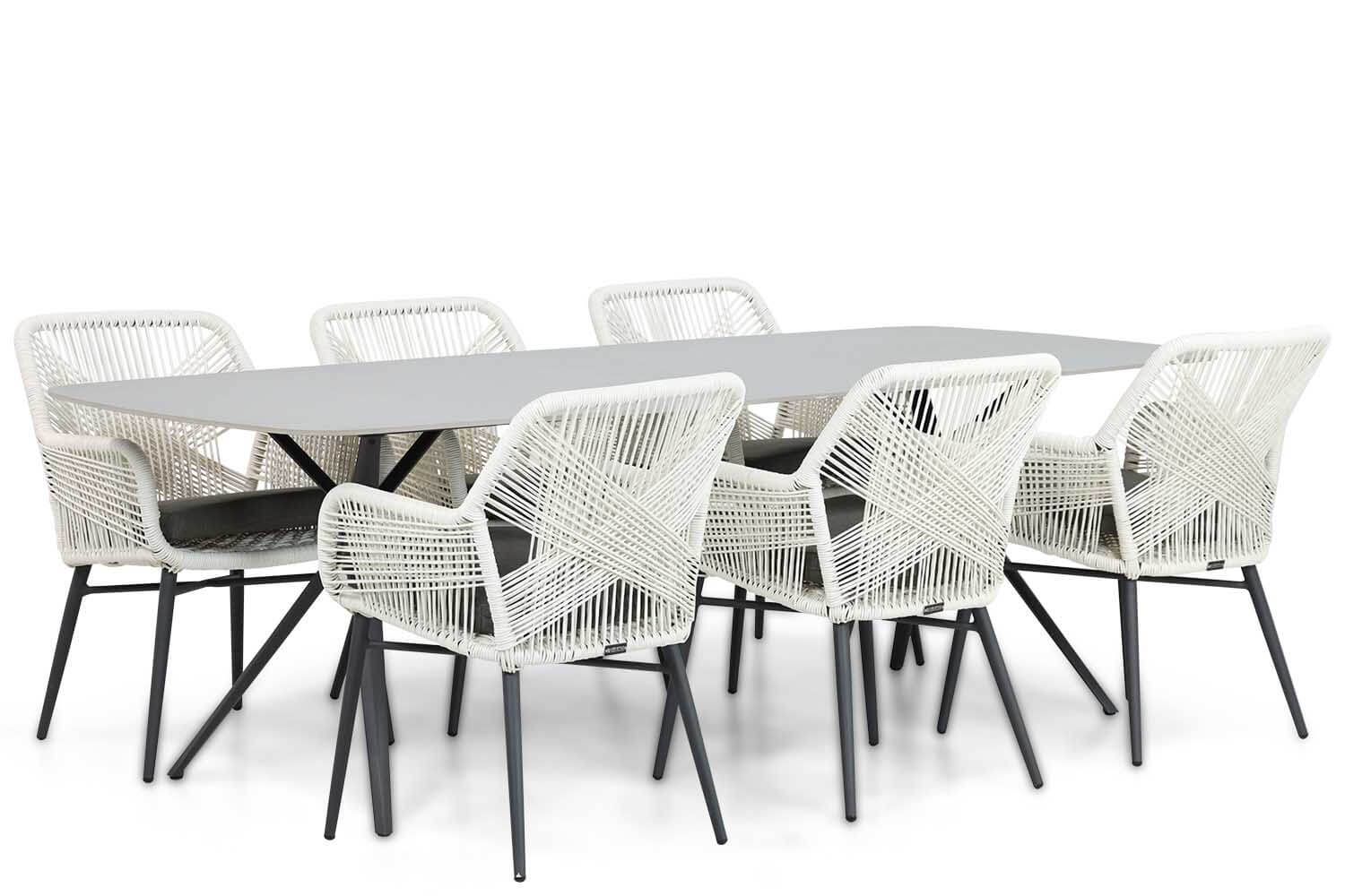 Lifestyle Advance/Valerio 240 cm dining tuinset 7-delig thumbnail