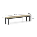 Lifestyle Advance/Veneto 230 cm dining tuinset 5-delig thumbnail