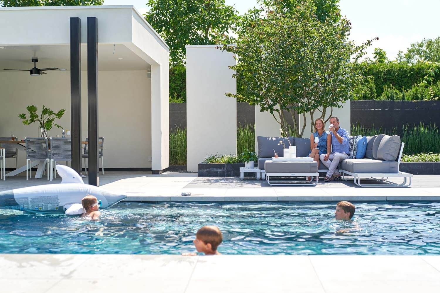 Lifestyle Venezia hoek loungeset 7-delig thumbnail