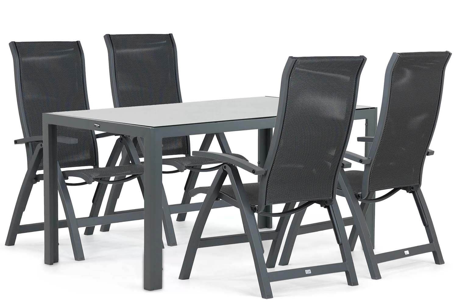 Presto Lucardo/Venustas 150 cm dining tuinset 5-delig thumbnail