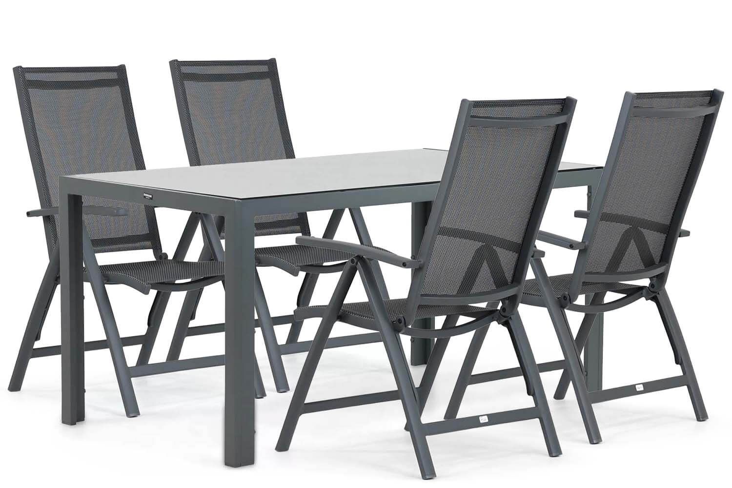 Presto Vasto/Venustas 150 cm dining tuinset 5-delig thumbnail