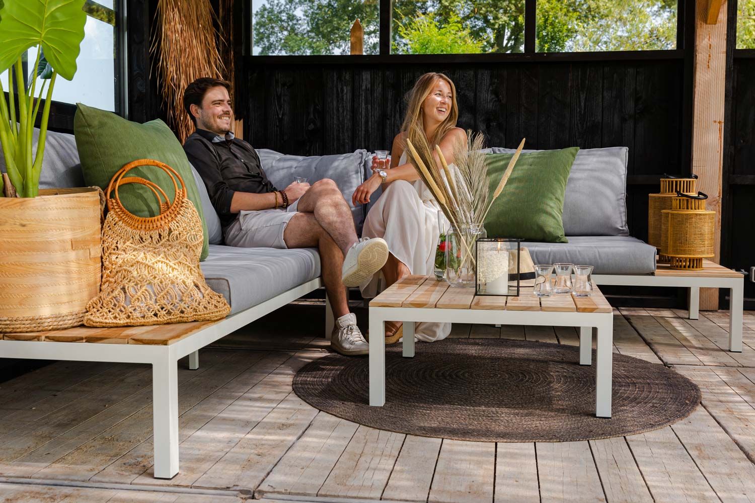 Lifestyle Vero Beach hoek loungeset 4-delig