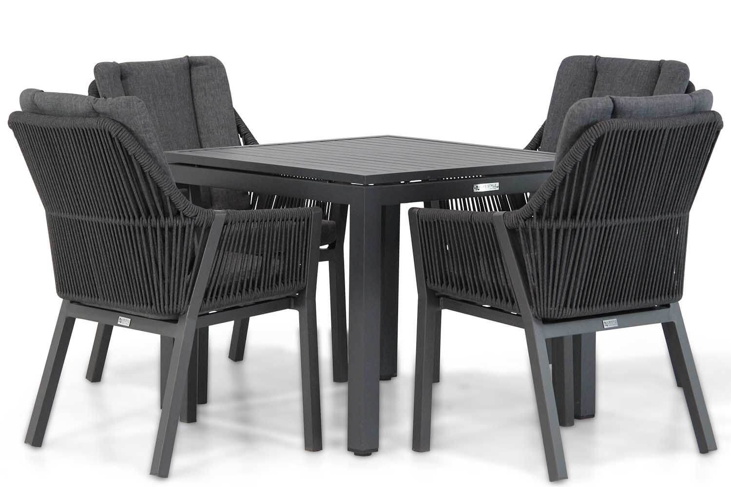Lifestyle Verona/Concept 90 cm dining tuinset 5-delig thumbnail