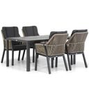 Lifestyle Verona/Varano 160 cm dining tuinset 5-delig thumbnail