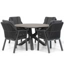 Lifestyle Verona/Ancona 125 cm dining tuinset 5-delig thumbnail