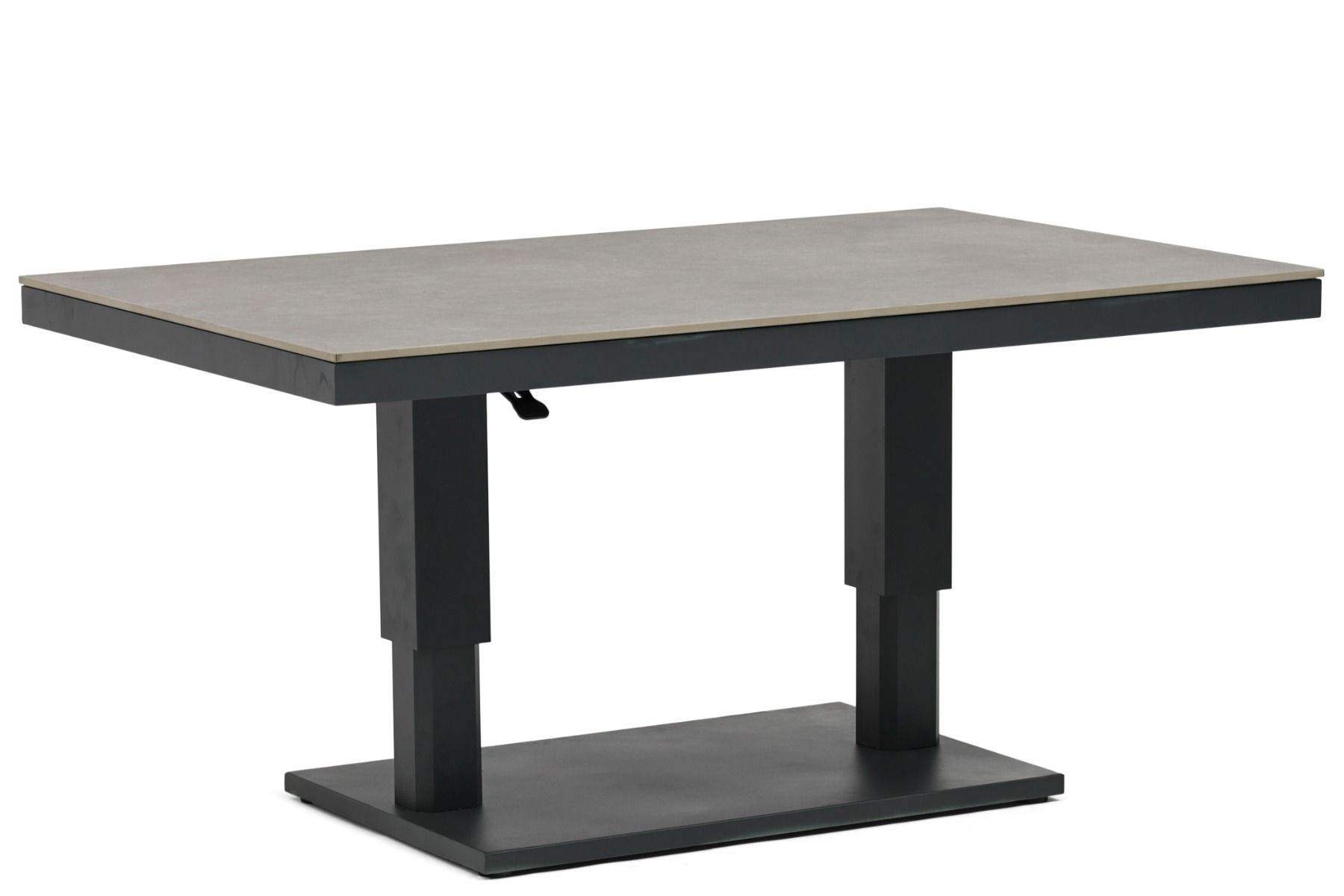 Coco Tivano in hoogte verstelbare tuintafel 140 x 90 cm