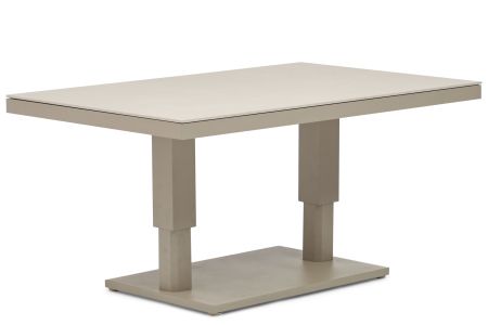 Coco Tivano in hoogte verstelbare tuintafel 140 x 90 cm
