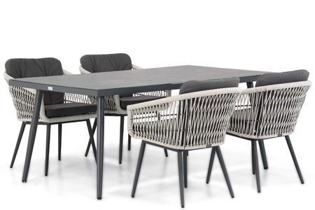 Lifestyle Western/Sophia 180 cm dining tuinset 5-delig