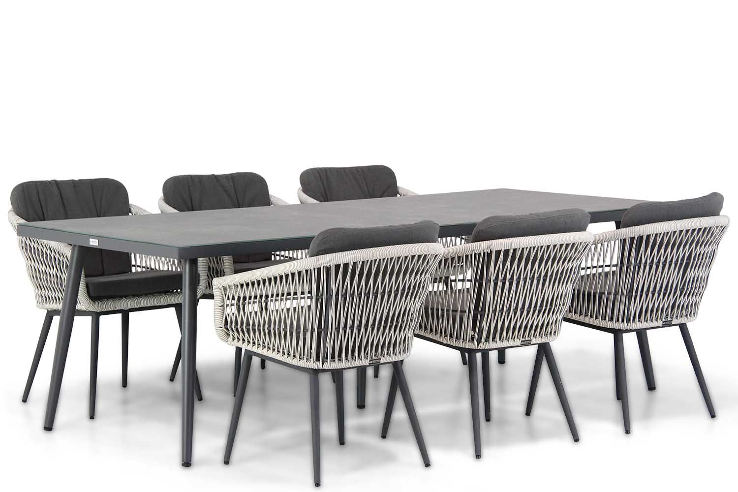 Lifestyle Western/Sophia 240 cm dining tuinset 7-delig thumbnail